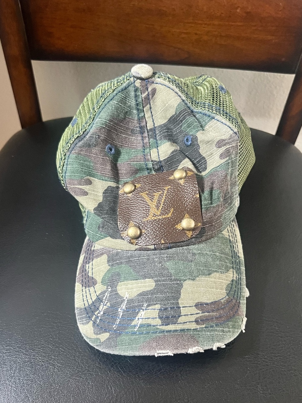 Camo ball cap
